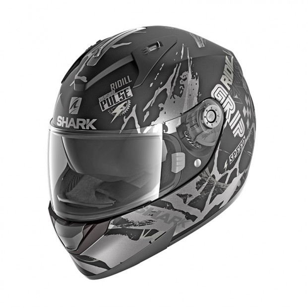 Шлем Shark Ridill Drift-R Black Anthracite Silver