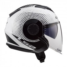 Шлем LS2 OF570 Verso Spin White Black
