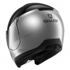 Шлем Shark Citycruiser Dual Blank Silver Black Silver